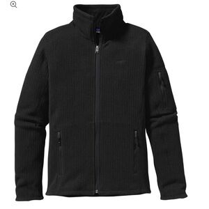 PATAGONIA Womens Cables Jacket Black Outdoor Gorpcore Hiking Layering Size Small